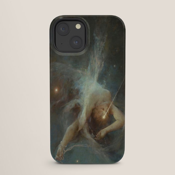 "Falling Star" by Witold Pruszkowski (1884) iPhone Case