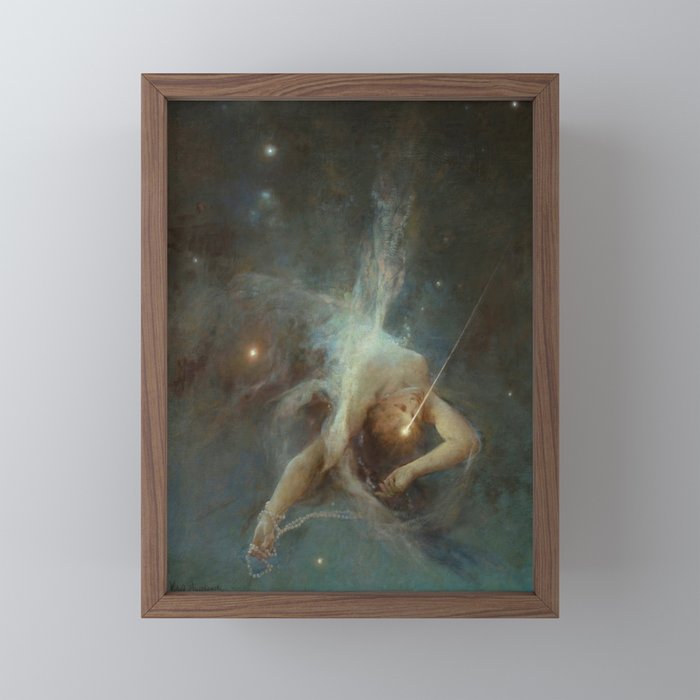 "Falling Star" by Witold Pruszkowski (1884) Mini Art Print