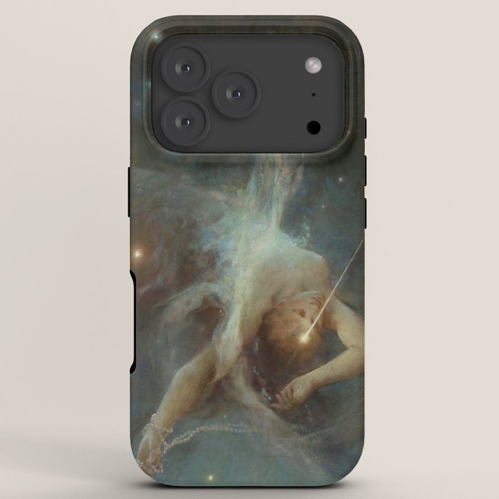 "Falling Star" by Witold Pruszkowski (1884) iPhone Case