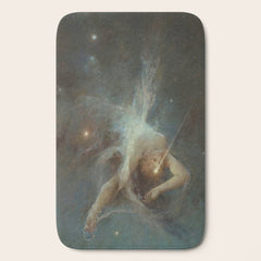 "Falling Star" by Witold Pruszkowski (1884) Bath Mat