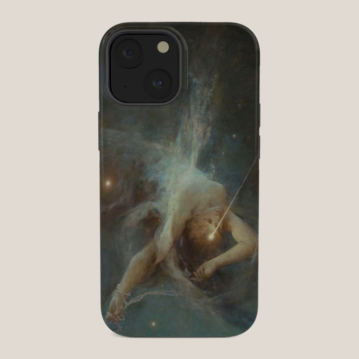 "Falling Star" by Witold Pruszkowski (1884) iPhone Case