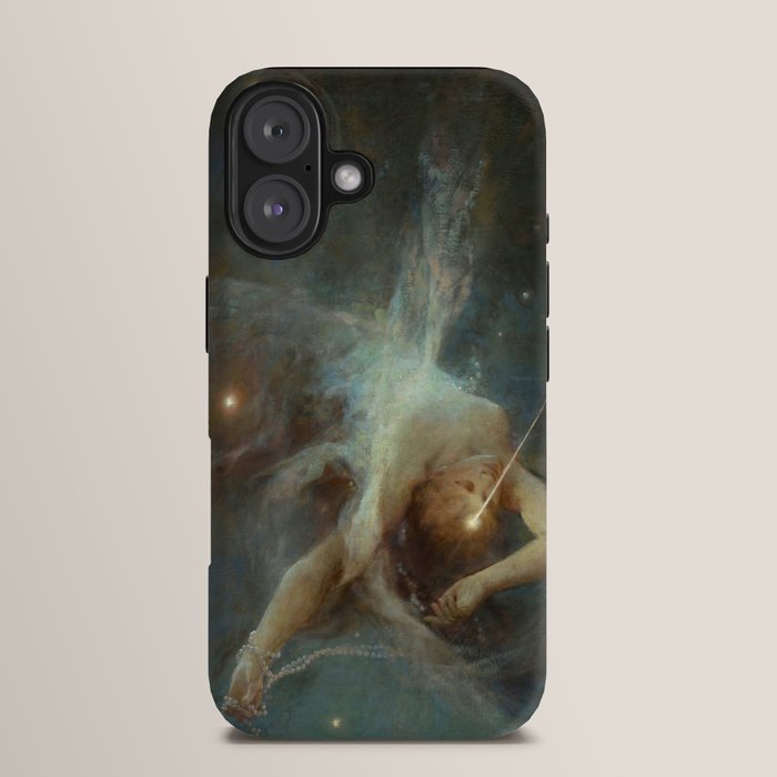 "Falling Star" by Witold Pruszkowski (1884) iPhone Case