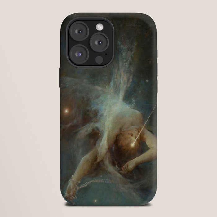 "Falling Star" by Witold Pruszkowski (1884) iPhone Case