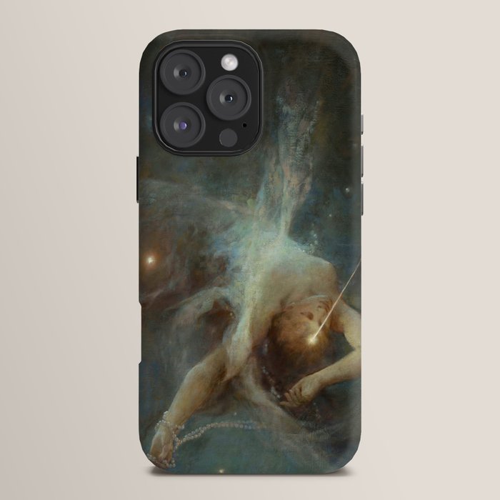 "Falling Star" by Witold Pruszkowski (1884) iPhone Case