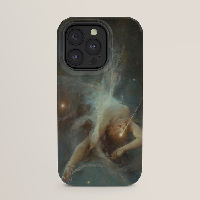 "Falling Star" by Witold Pruszkowski (1884) iPhone Case