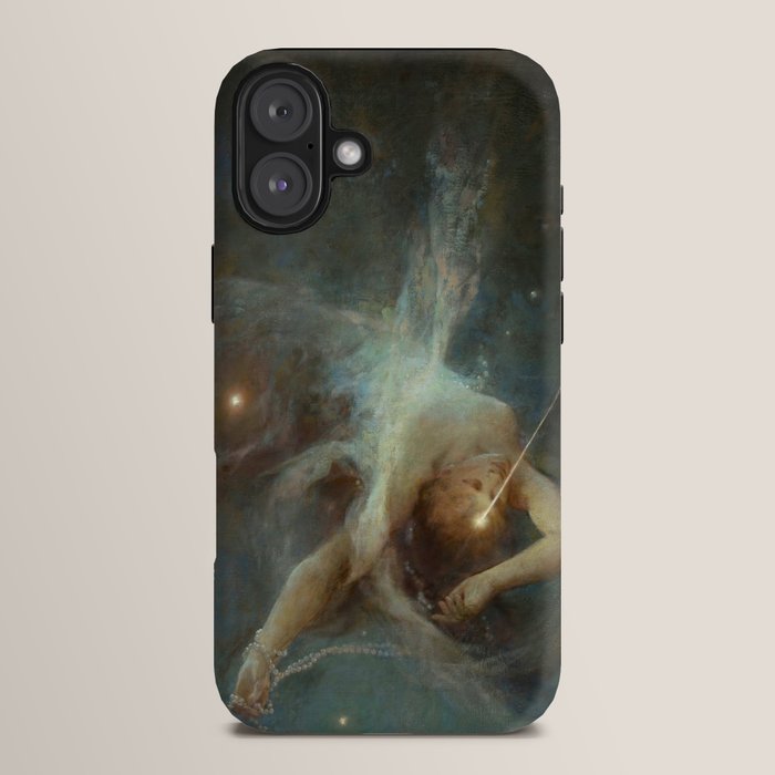 "Falling Star" by Witold Pruszkowski (1884) iPhone Case