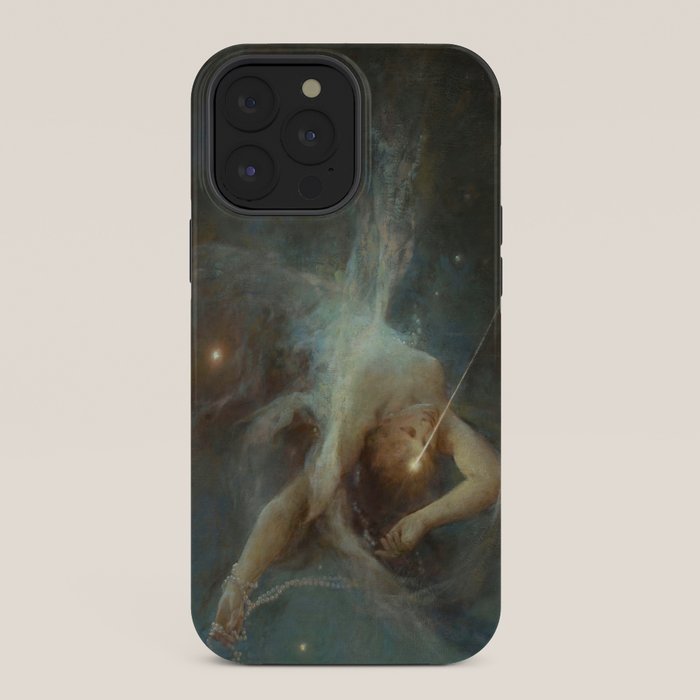 "Falling Star" by Witold Pruszkowski (1884) iPhone Case