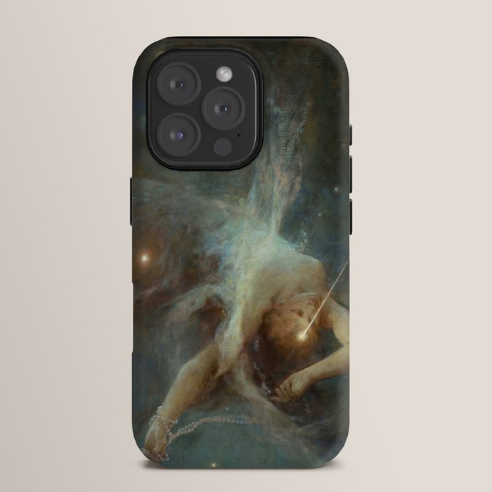 "Falling Star" by Witold Pruszkowski (1884) iPhone Case
