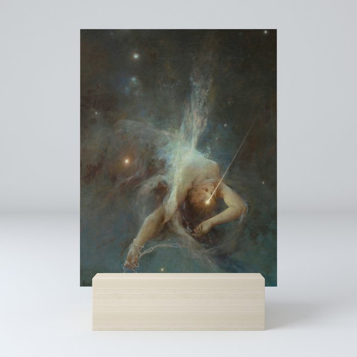 "Falling Star" by Witold Pruszkowski (1884) Mini Art Print