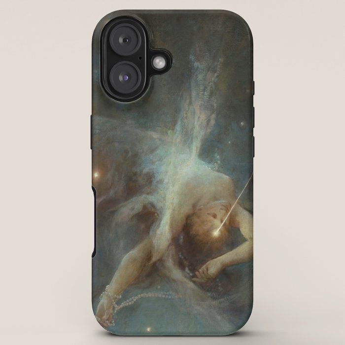 "Falling Star" by Witold Pruszkowski (1884) iPhone Case