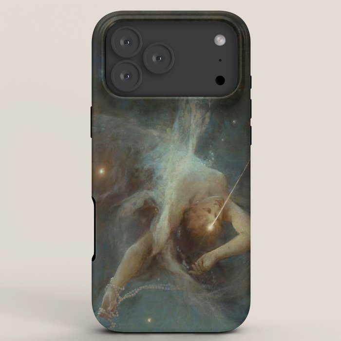 "Falling Star" by Witold Pruszkowski (1884) iPhone Case