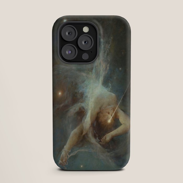 "Falling Star" by Witold Pruszkowski (1884) iPhone Case