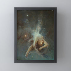 "Falling Star" by Witold Pruszkowski (1884) Mini Art Print