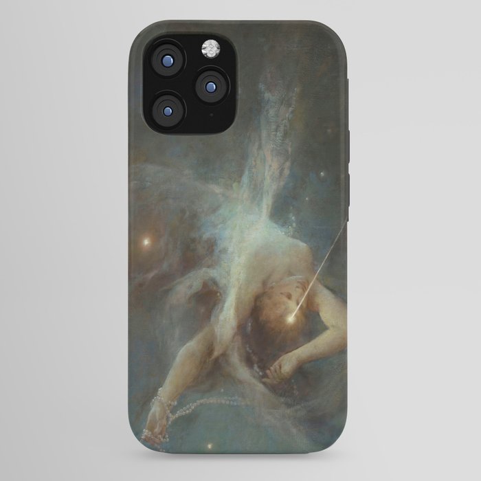 "Falling Star" by Witold Pruszkowski (1884) iPhone Case