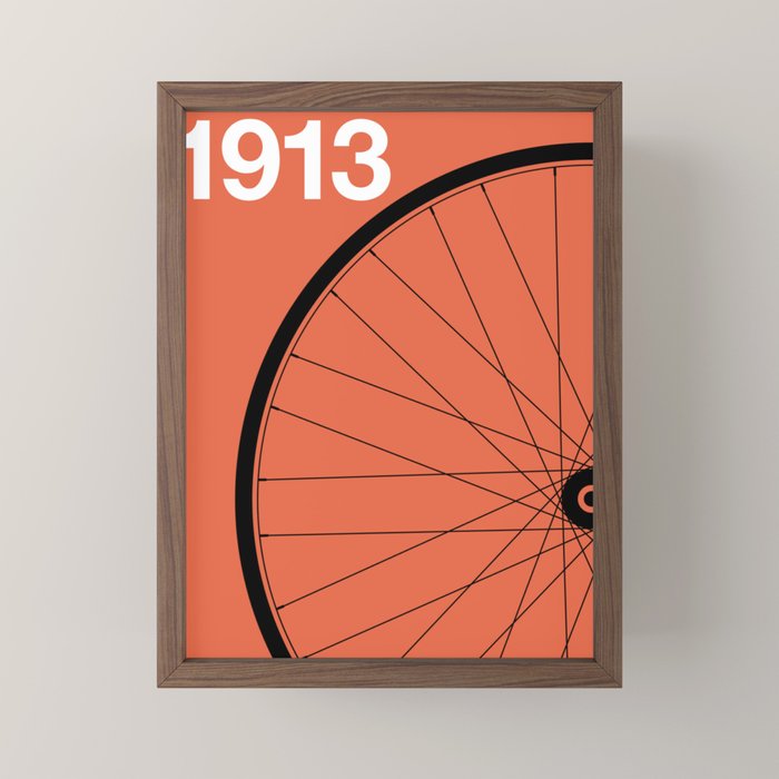 1913 - Roue de Bicyclette - Marcel Duchamp Mini Art Print