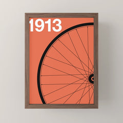 1913 - Roue de Bicyclette - Marcel Duchamp Mini Art Print