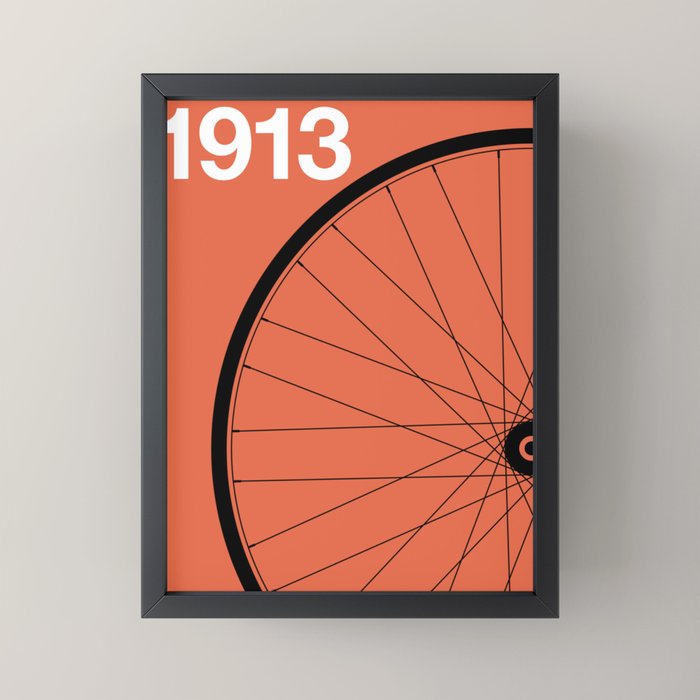 1913 - Roue de Bicyclette - Marcel Duchamp Mini Art Print