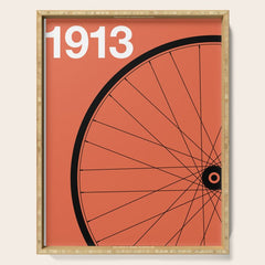 1913 - Roue de Bicyclette - Marcel Duchamp Serving Tray