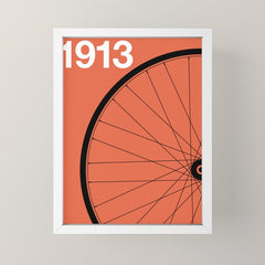 1913 - Roue de Bicyclette - Marcel Duchamp Mini Art Print