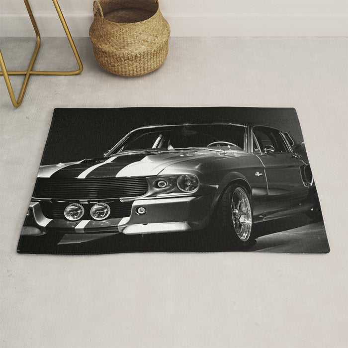 1967 Mustang Shelby GT 500 Rug