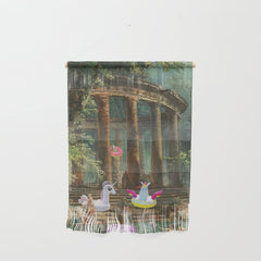 18th Century Pool Party Wall Hanging
