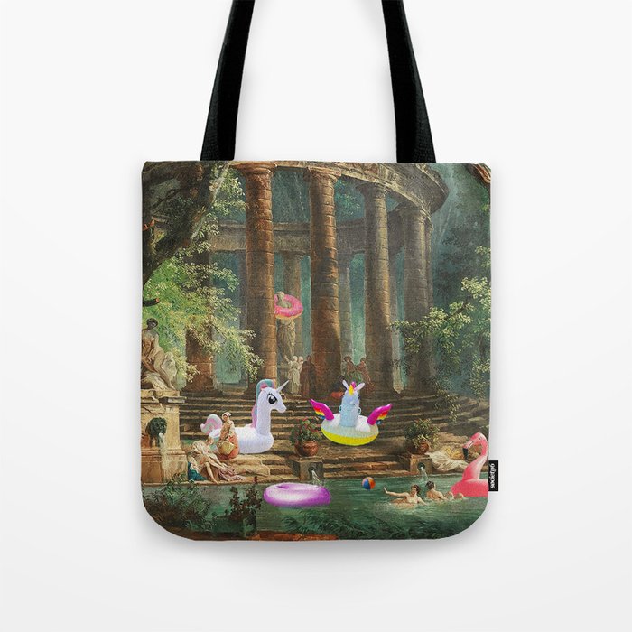 18th Century Pool Party Tote Bag