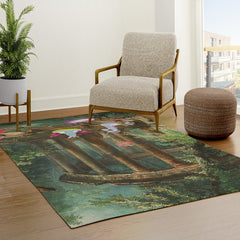 18th Century Pool Party Rug