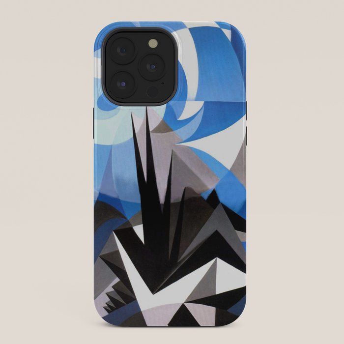 "Pessimism and Optimism" by Giacomo Balla, 1923 iPhone Case