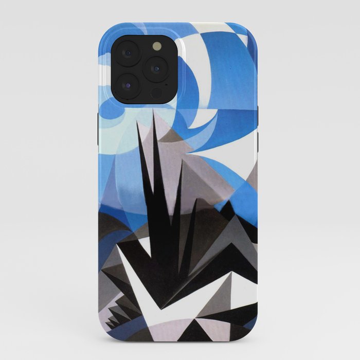 "Pessimism and Optimism" by Giacomo Balla, 1923 iPhone Case