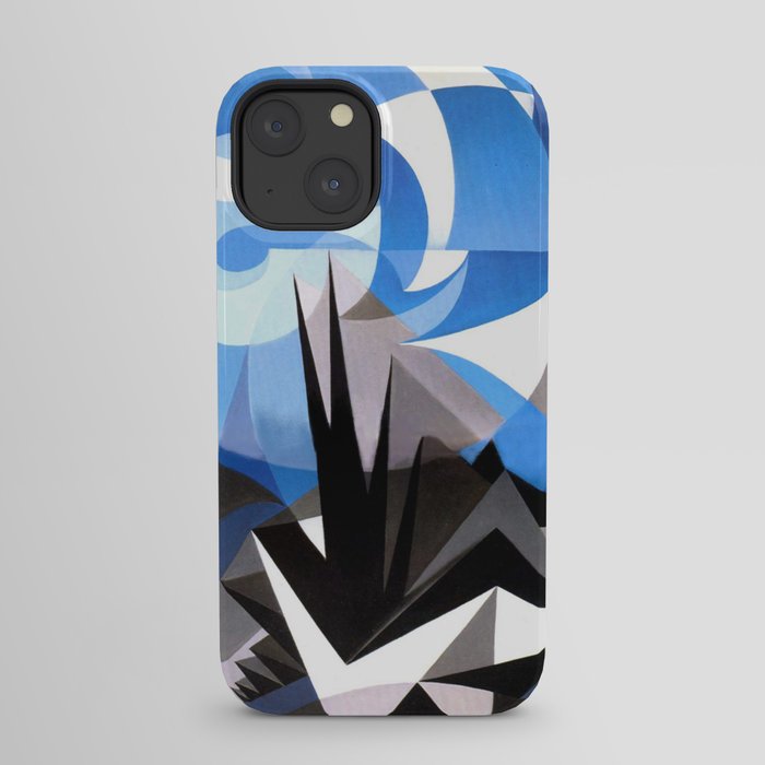 "Pessimism and Optimism" by Giacomo Balla, 1923 iPhone Case