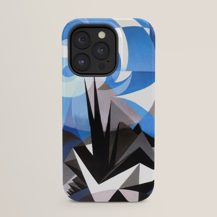 "Pessimism and Optimism" by Giacomo Balla, 1923 iPhone Case