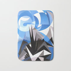 "Pessimism and Optimism" by Giacomo Balla, 1923 Bath Mat
