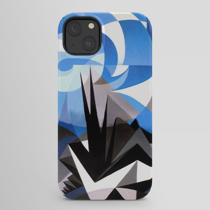 "Pessimism and Optimism" by Giacomo Balla, 1923 iPhone Case