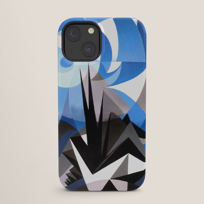 "Pessimism and Optimism" by Giacomo Balla, 1923 iPhone Case