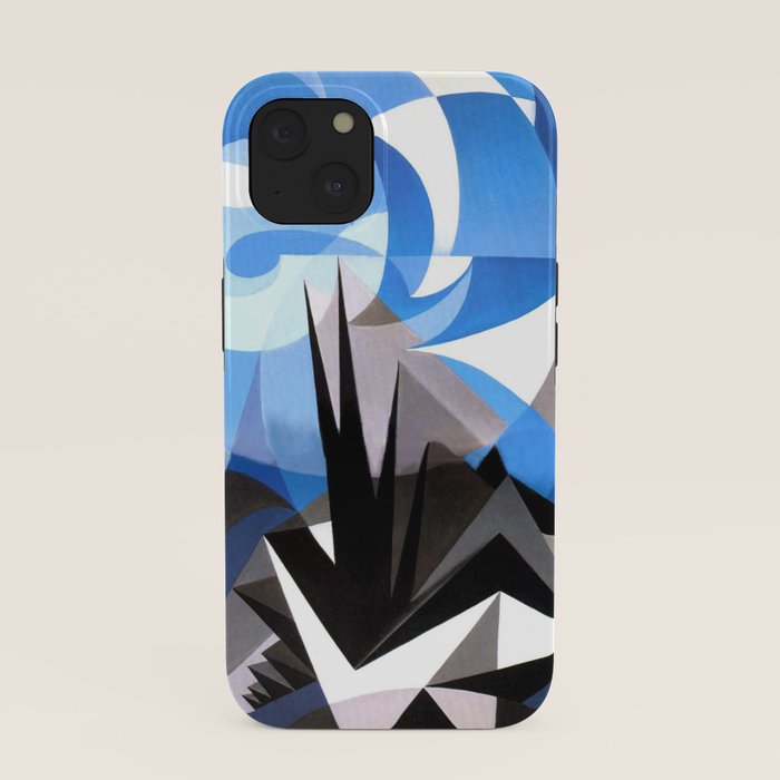 "Pessimism and Optimism" by Giacomo Balla, 1923 iPhone Case