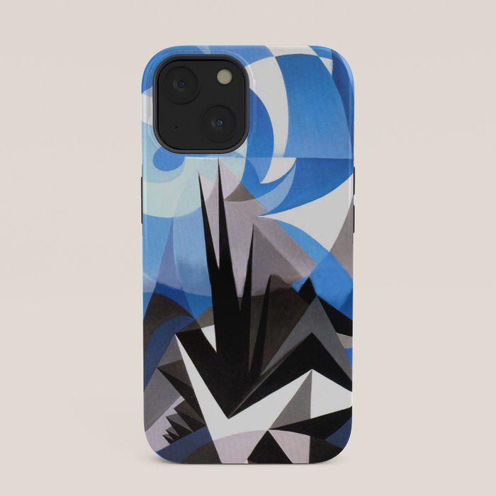 "Pessimism and Optimism" by Giacomo Balla, 1923 iPhone Case