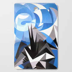 "Pessimism and Optimism" by Giacomo Balla, 1923 Cutting Board