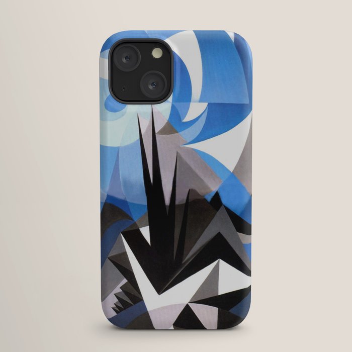 "Pessimism and Optimism" by Giacomo Balla, 1923 iPhone Case