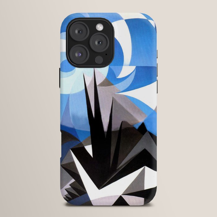 "Pessimism and Optimism" by Giacomo Balla, 1923 iPhone Case