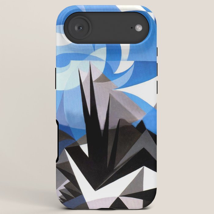 "Pessimism and Optimism" by Giacomo Balla, 1923 iPhone Case