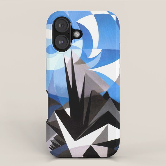 "Pessimism and Optimism" by Giacomo Balla, 1923 iPhone Case