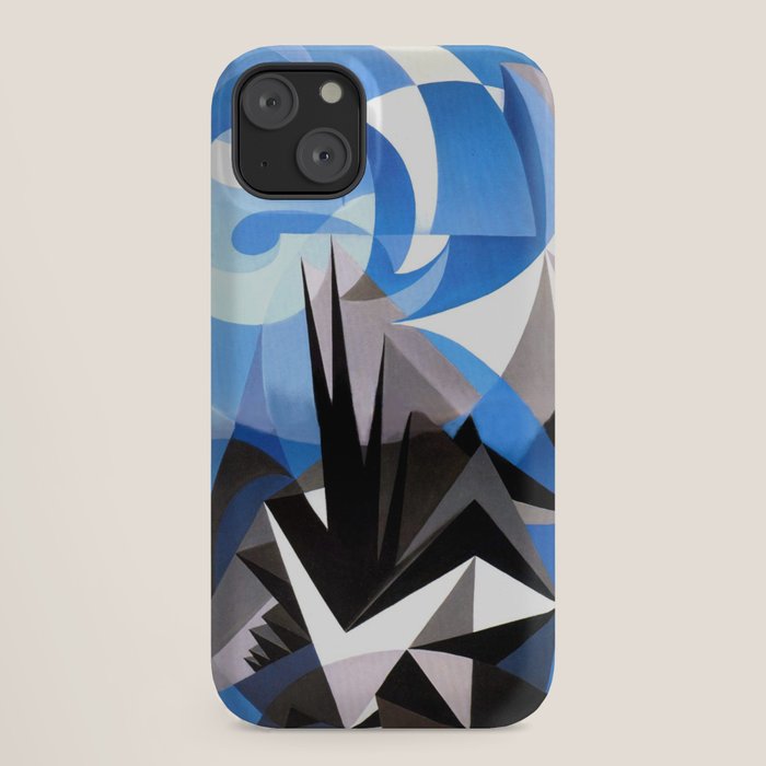 "Pessimism and Optimism" by Giacomo Balla, 1923 iPhone Case