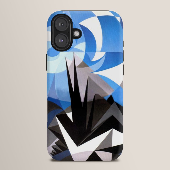 "Pessimism and Optimism" by Giacomo Balla, 1923 iPhone Case