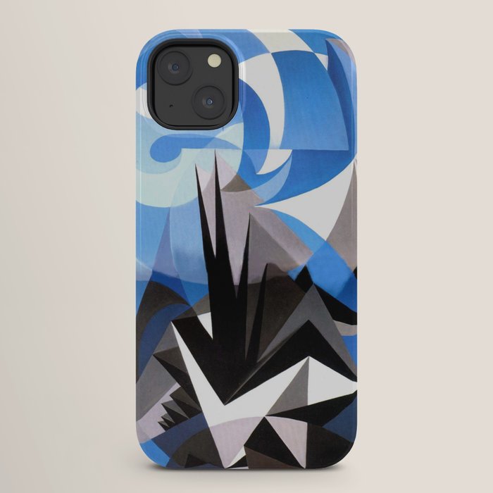 "Pessimism and Optimism" by Giacomo Balla, 1923 iPhone Case