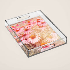 37 Flowers Acrylic Tray