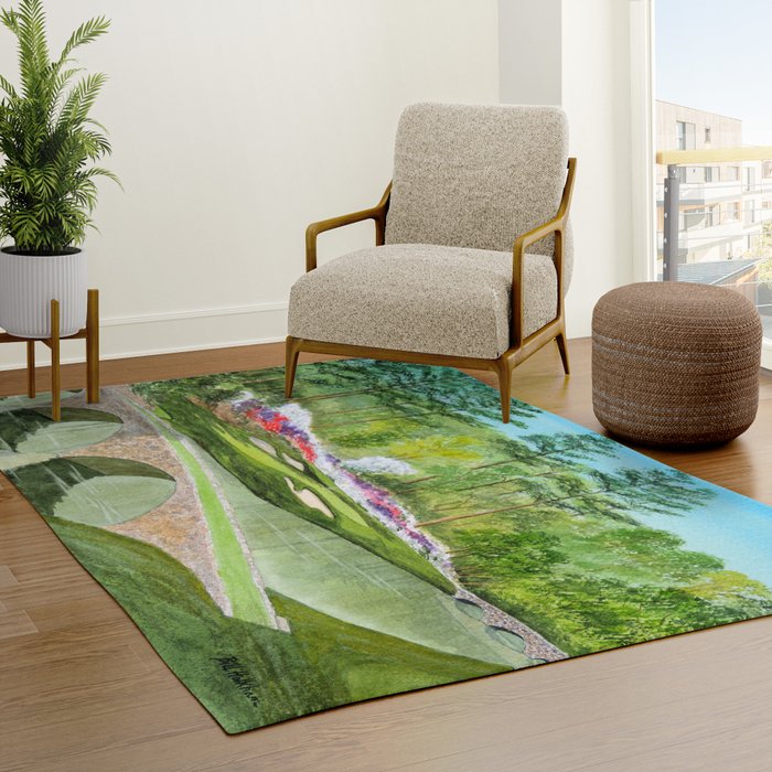 A Georgia Golf Course Rug