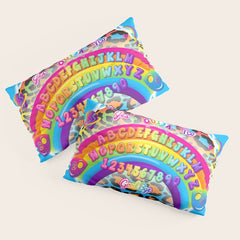1997 Neon Rainbow Spirit Board Pillow Sham