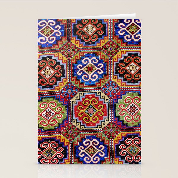 19th Century Armenian Kazak dated 1896 Stationery Card