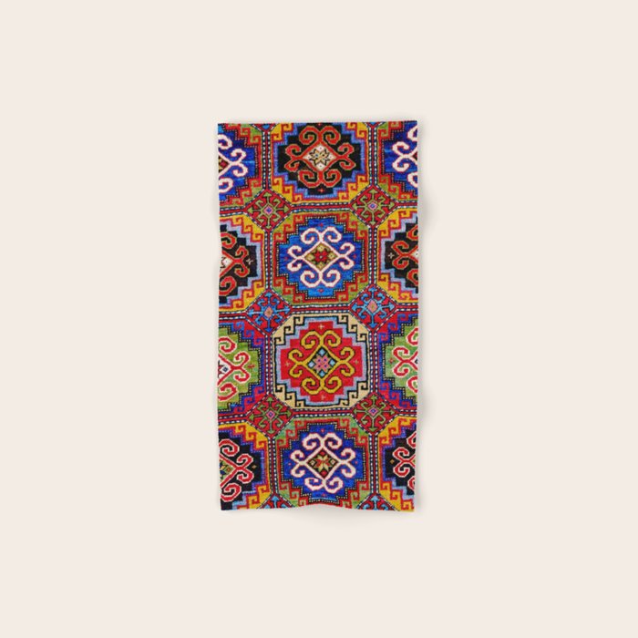 19th Century Armenian Kazak dated 1896 Bath Towel