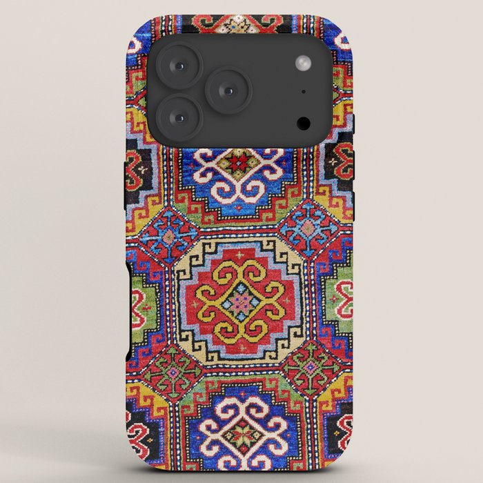 19th Century Armenian Kazak dated 1896 iPhone Case